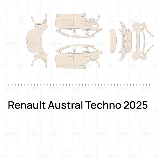 Voorgesneden PPF Renault Austral Techno 2025