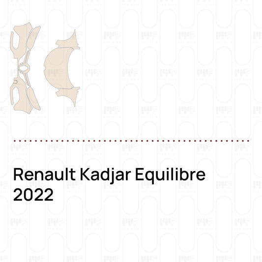 Voorgesneden PPF Renault Kadjar Equilibre 2022