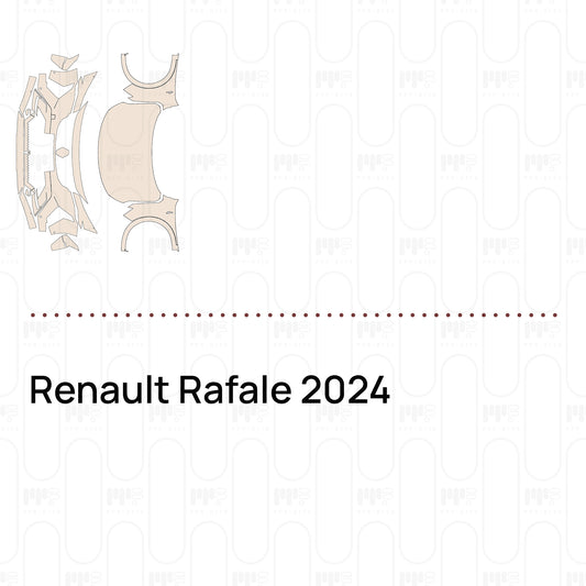 Voorgesneden PPF Renault Rafale 2024