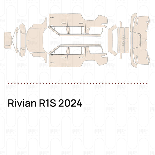 Voorgesneden PPF Rivian R1S 2024