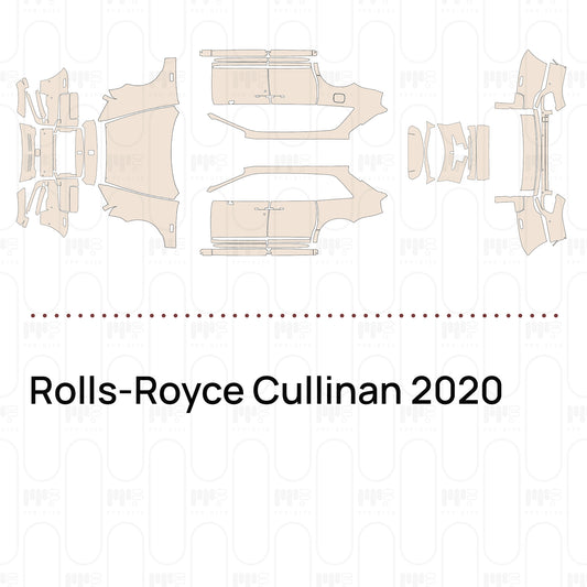 Voorgesneden PPF Rolls-Royce Cullinan 2020