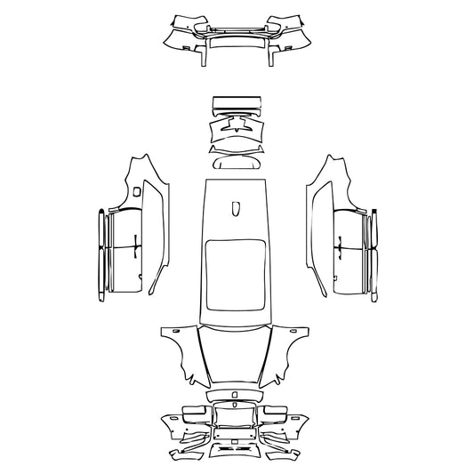 Pre-Cut PPF Rolls-Royce Cullinan 2021 - PPF-Kits