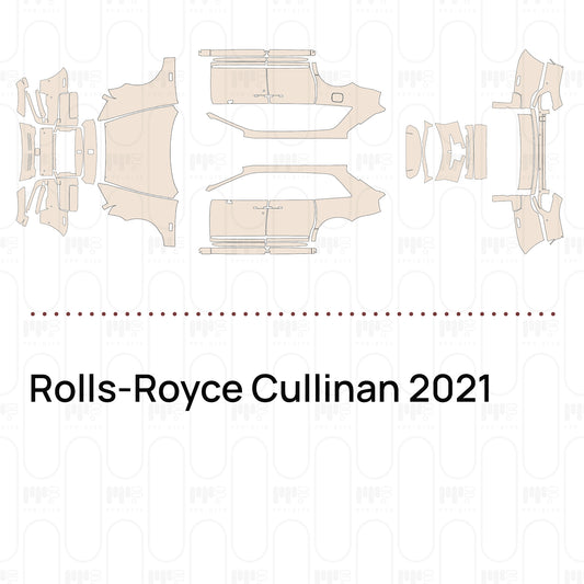 Voorgesneden PPF Rolls-Royce Cullinan 2021