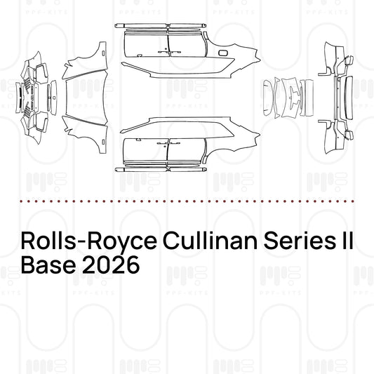 Pre-Cut PPF Rolls-Royce Cullinan Series II Base 2026