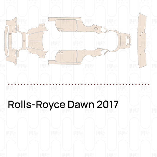 Voorgesneden PPF Rolls-Royce Dawn 2017