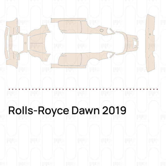 Voorgesneden PPF Rolls-Royce Dawn 2019
