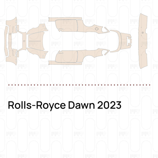 Voorgesneden PPF Rolls-Royce Dawn 2023