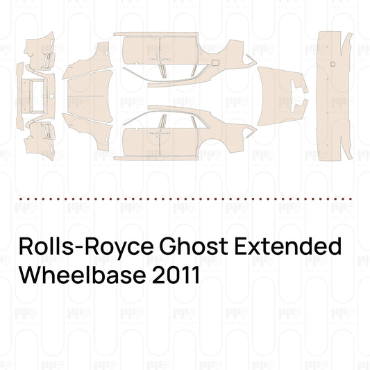 Voorgesneden PPF Rolls-Royce Ghost Extended Wheelbase 2011