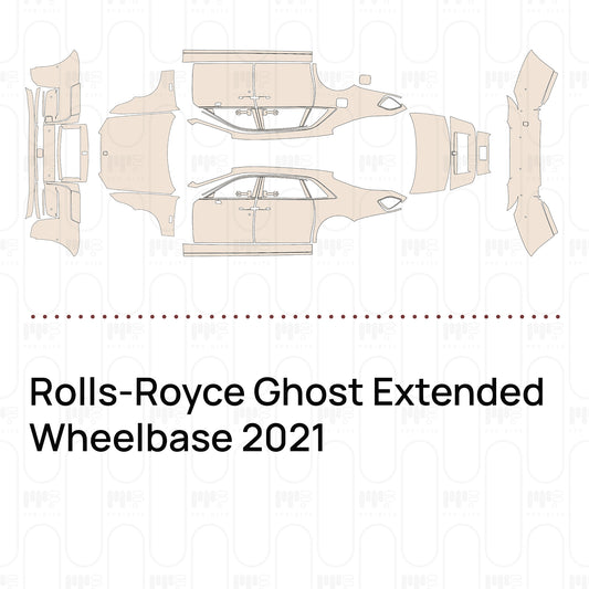 Voorgesneden PPF Rolls-Royce Ghost Extended Wheelbase 2021