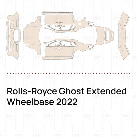Voorgesneden PPF Rolls-Royce Ghost Extended Wheelbase 2022