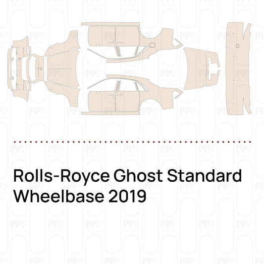 Voorgesneden PPF Rolls-Royce Ghost Standard Wheelbase 2019