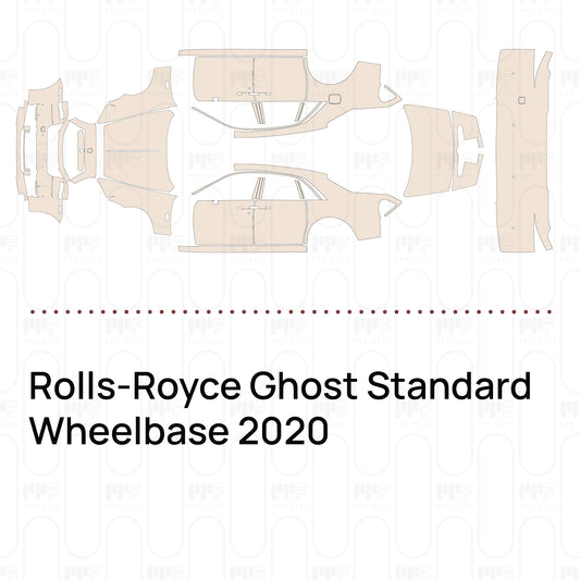 Voorgesneden PPF Rolls-Royce Ghost Standard Wheelbase 2020