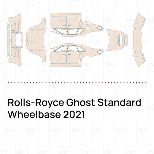 Voorgesneden PPF Rolls-Royce Ghost Standard Wheelbase 2021