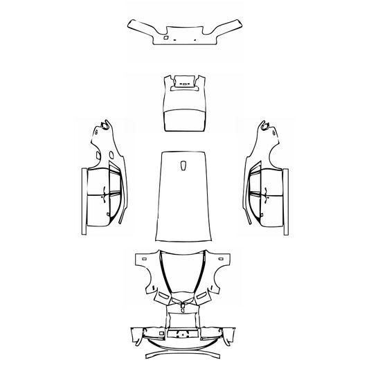 Pre-Cut PPF Rolls-Royce Phantom Sedan Standard Wheelbase 2020 - PPF-Kits
