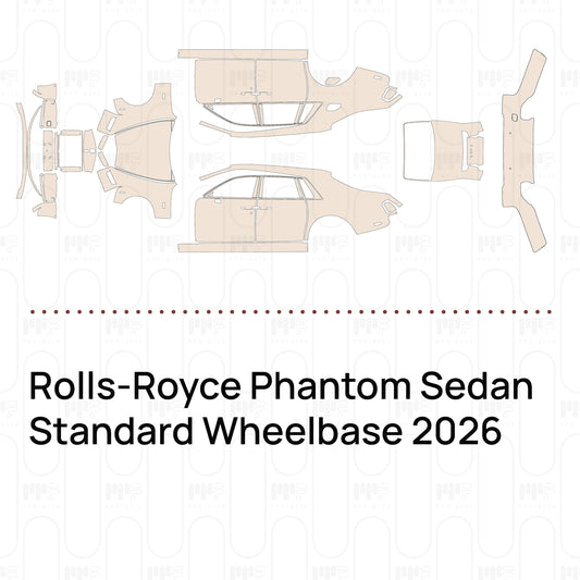 Voorgesneden PPF Rolls-Royce Phantom Sedan Standard Wheelbase 2026
