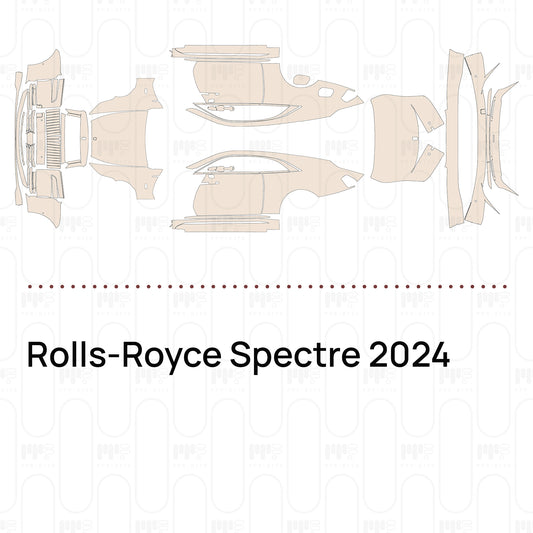 Voorgesneden PPF Rolls-Royce Spectre 2024