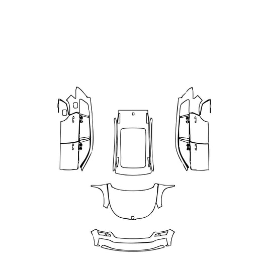 Pre-Cut PPF Skoda Kodiaq SEL (EU) 2023 - PPF-Kits