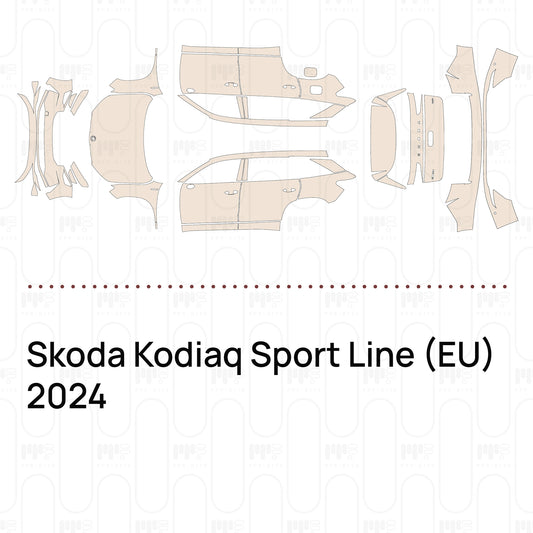 Voorgesneden PPF Skoda Kodiaq Sport Line (EU) 2024