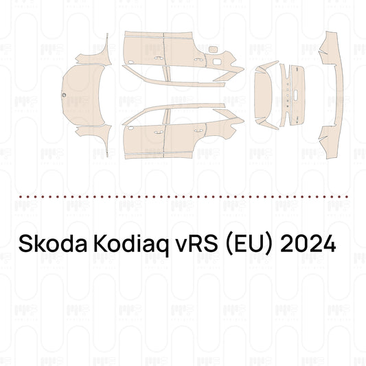 Voorgesneden PPF Skoda Kodiaq vRS (EU) 2024