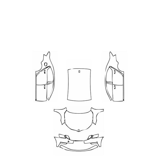 Pre-Cut PPF Skoda Octavia (EU) Hatch Base 2018 - PPF-Kits