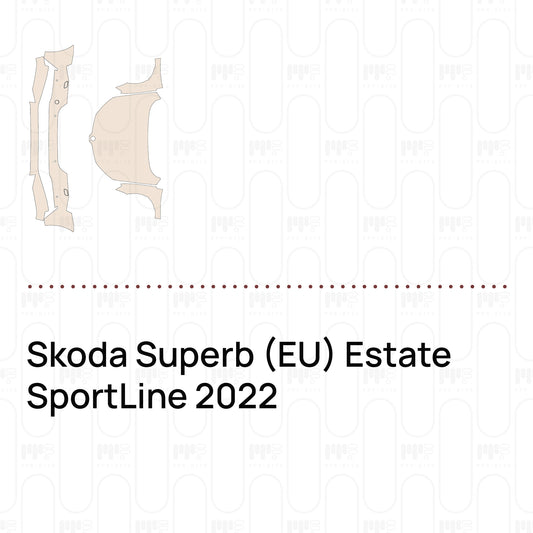 Voorgesneden PPF Skoda Superb (EU) Estate SportLine 2022