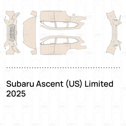 Voorgesneden PPF Subaru Ascent (US) Limited 2025