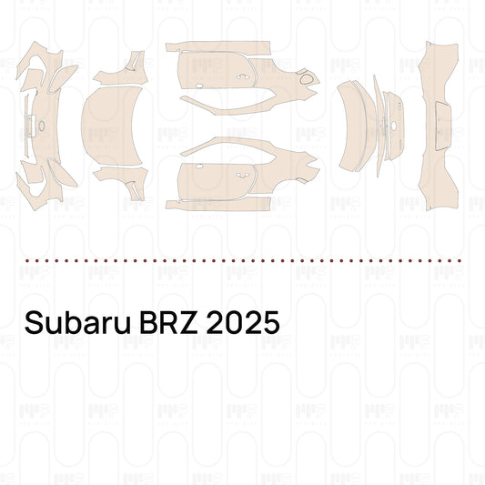 Voorgesneden PPF Subaru BRZ 2025