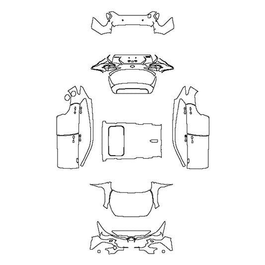Pre-Cut PPF Subaru Crosstrek (US) Base 2025 - PPF-Kits
