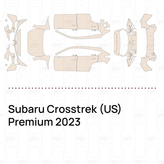 Voorgesneden PPF Subaru Crosstrek (US) Premium 2023