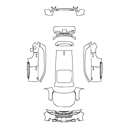 Pre-Cut PPF Subaru Forester (US) Sport 2025 - PPF-Kits
