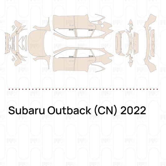 Voorgesneden PPF Subaru Outback (CN) 2022