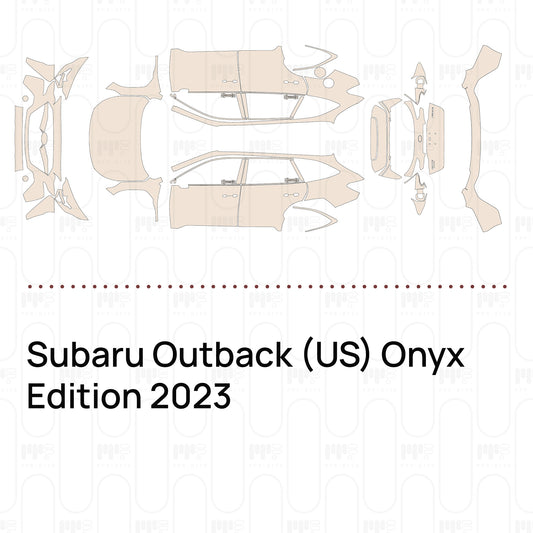 Voorgesneden PPF Subaru Outback (US) Onyx Edition 2023
