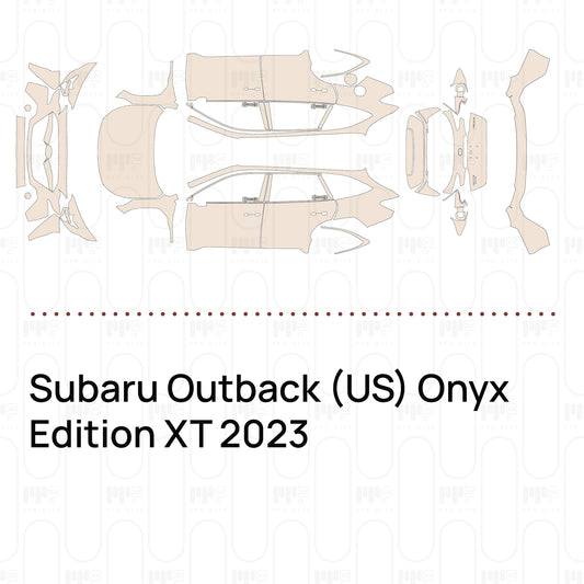 Voorgesneden PPF Subaru Outback (US) Onyx Edition XT 2023