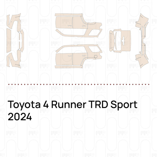 Voorgesneden PPF Toyota 4 Runner TRD Sport 2024