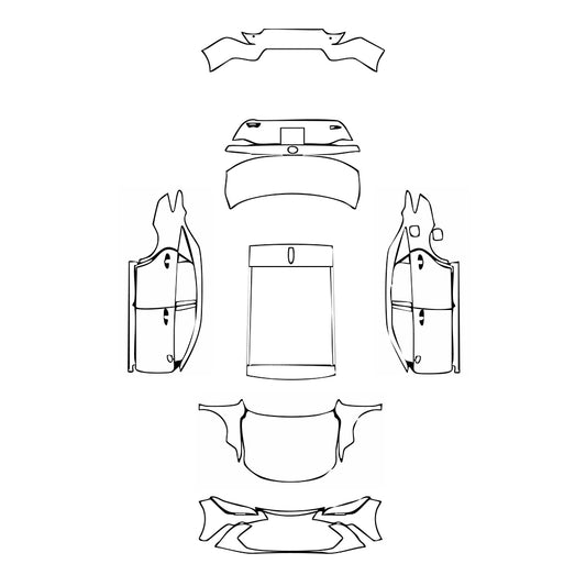 Pre-Cut PPF Toyota Avalon Luxury 2023 - PPF-Kits
