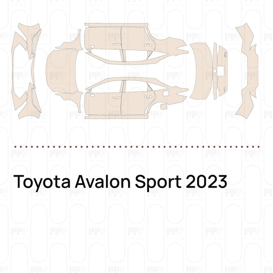 Voorgesneden PPF Toyota Avalon Sport 2023