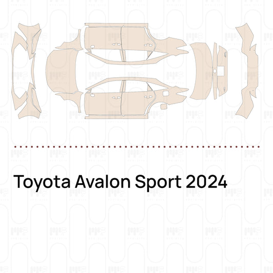 Voorgesneden PPF Toyota Avalon Sport 2024