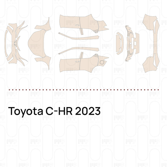 Voorgesneden PPF Toyota C-HR 2023