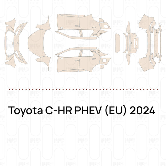 Voorgesneden PPF Toyota C-HR PHEV (EU) 2024