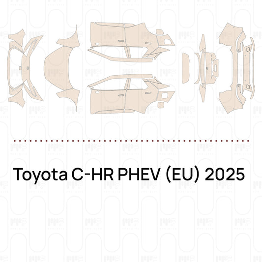 Voorgesneden PPF Toyota C-HR PHEV (EU) 2025
