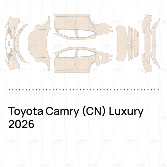 Voorgesneden PPF Toyota Camry (CN) Luxury 2026