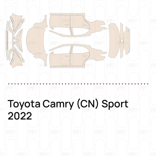 Voorgesneden PPF Toyota Camry (CN) Sport 2022