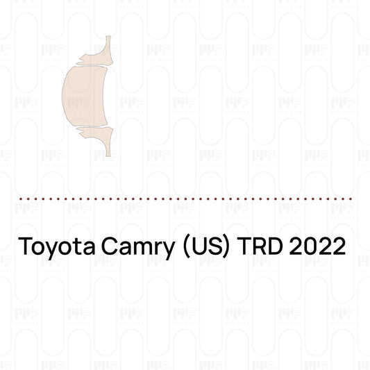 Voorgesneden PPF Toyota Camry (US) TRD 2022