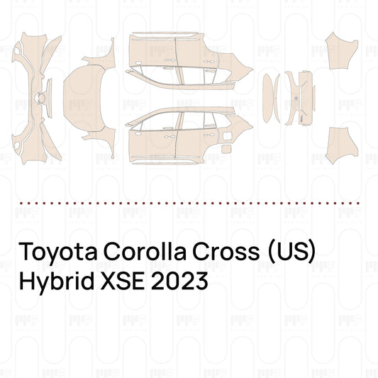 Voorgesneden PPF Toyota Corolla Cross (US) Hybrid XSE 2023