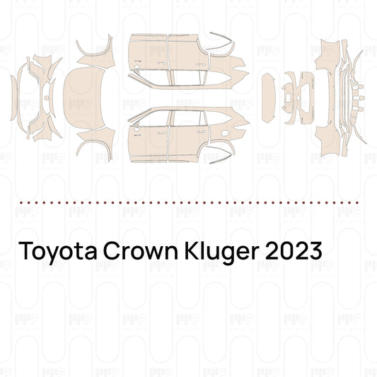 Voorgesneden PPF Toyota Crown Kluger 2023