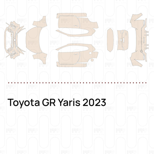 Voorgesneden PPF Toyota GR Yaris 2023