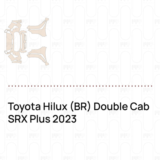 Voorgesneden PPF Toyota Hilux (BR) Double Cab SRX Plus 2023