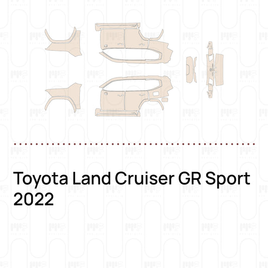 Voorgesneden PPF Toyota Land Cruiser GR Sport 2022