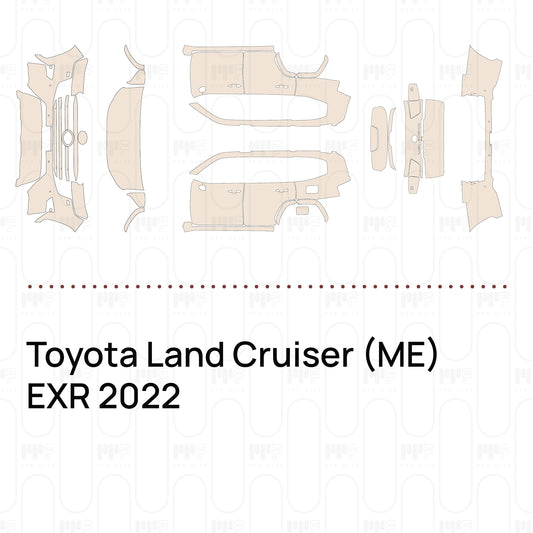 Voorgesneden PPF Toyota Land Cruiser (ME) EXR 2022