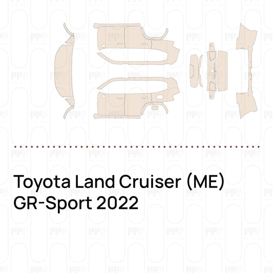 Voorgesneden PPF Toyota Land Cruiser (ME) GR-Sport 2022